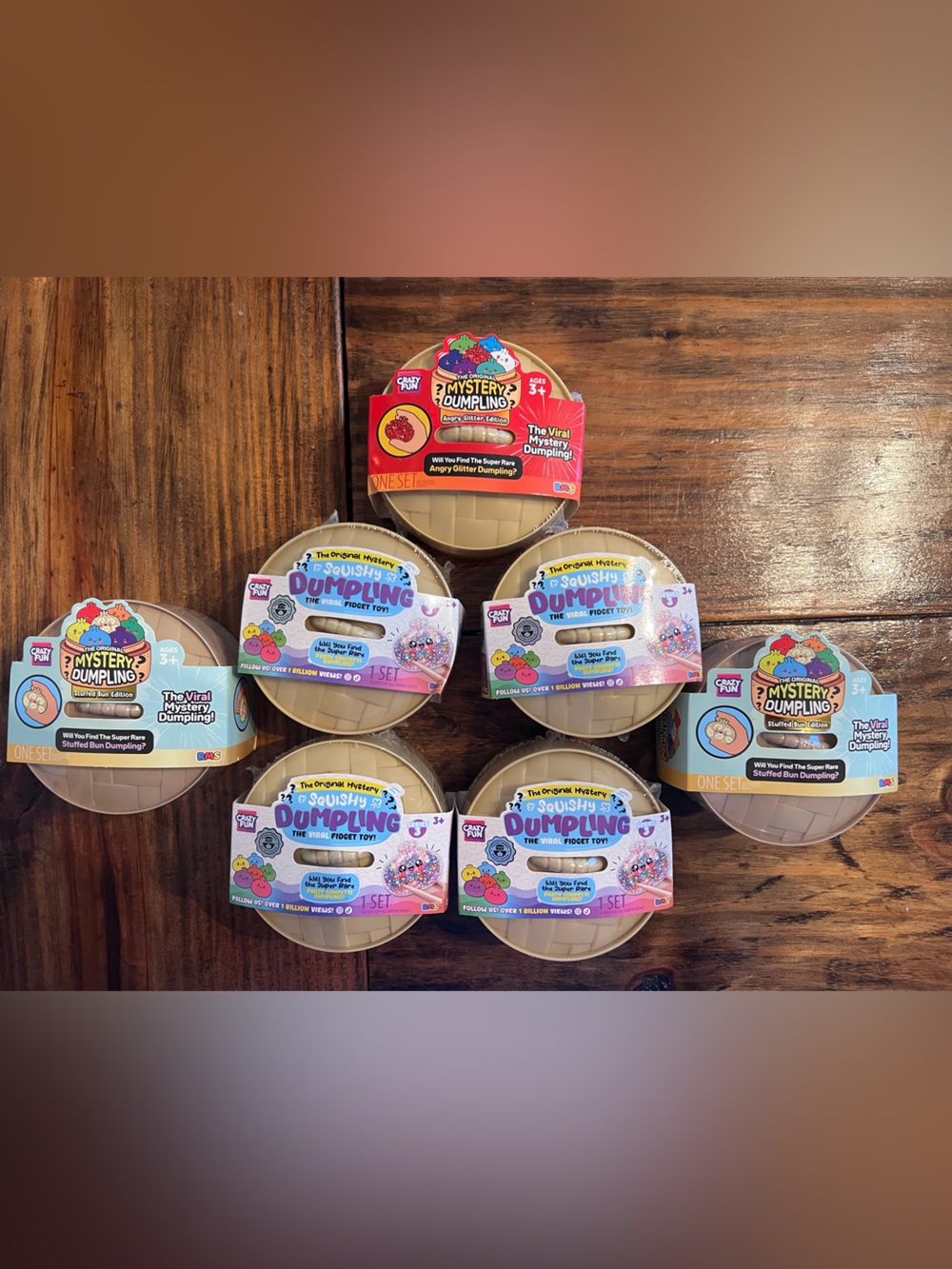 7 pack of Authentic RMS Dumplings 💜💚🩷🩵🧡